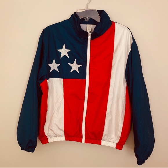 stately Other - Vintage American flag jacket